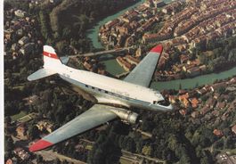 Sonderflug Classic Air DC-3 Zürich - Cherbourg 1994