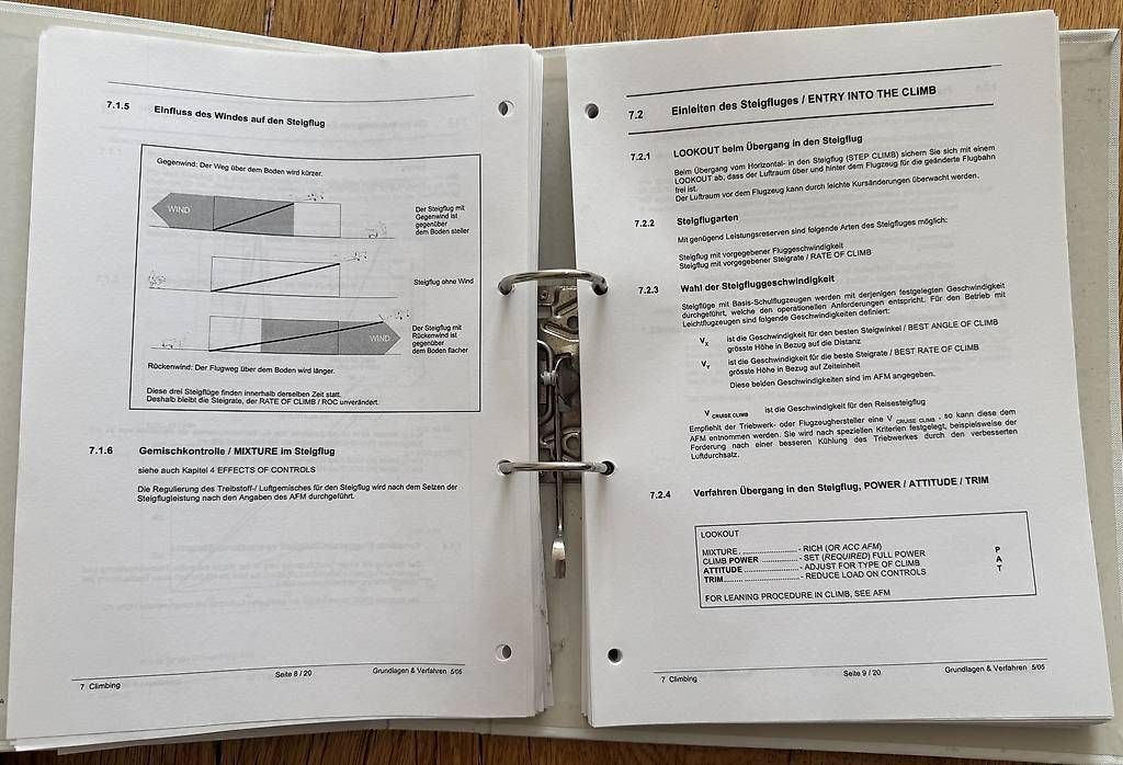 Ordner: Ordner Fliegerische Basisausbildung  – Gebraucht aus Glattfelden von C750 2