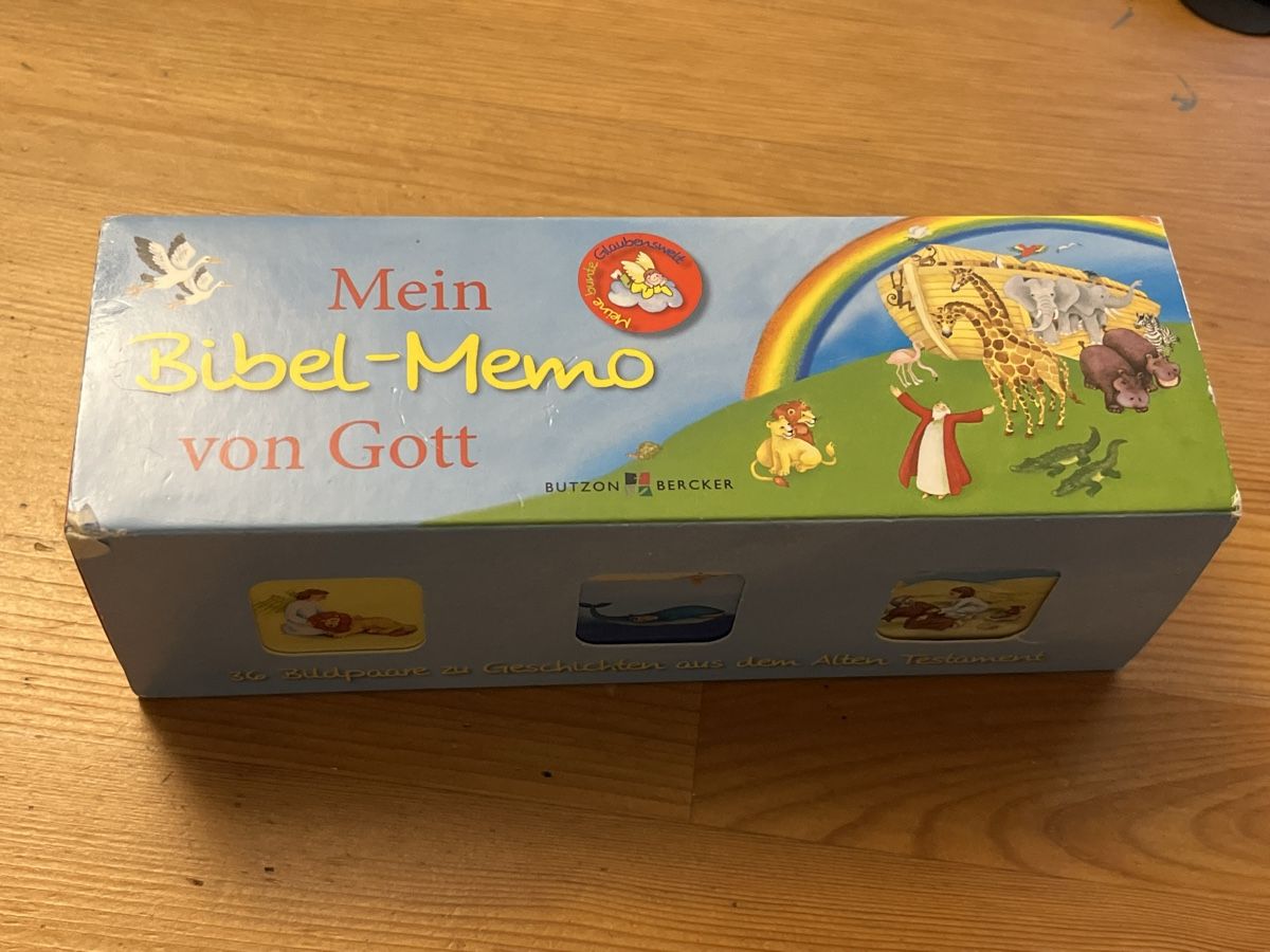 Giochi: Memory Bibel-Memo Altes Testament  – Usato da Andelfingen venduto da estark