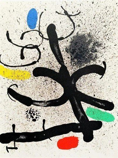 Grafica & Litografie: Joan Mirò - Originallithographie 1972 – Usato da Ponte Tresa venduto da 11GalleriaAlterEgo11 1