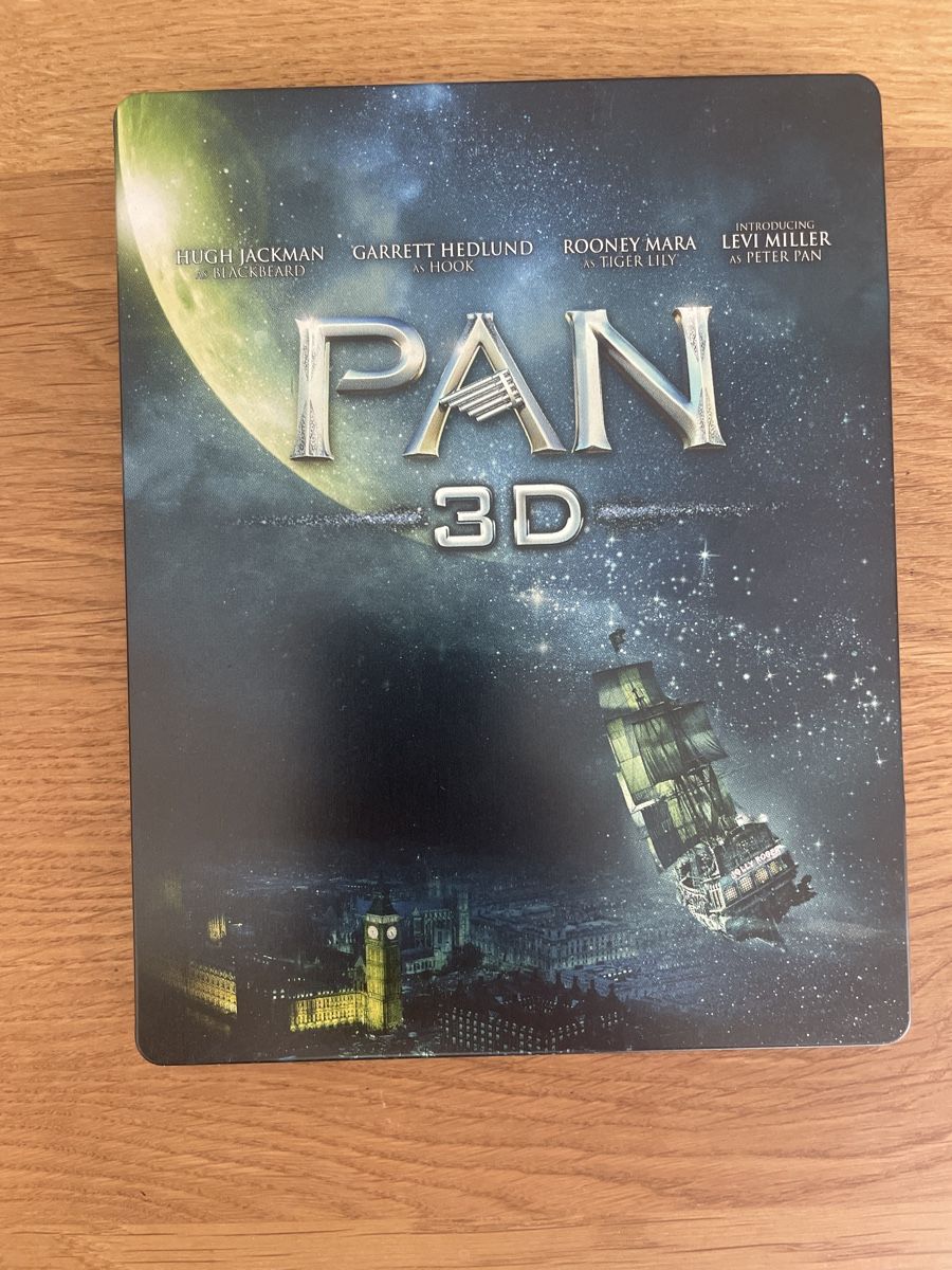 Tutti i DVDs: Pan 3D/2D BluRay Steelbook – Usato da Hagendorn venduto da masterchieff