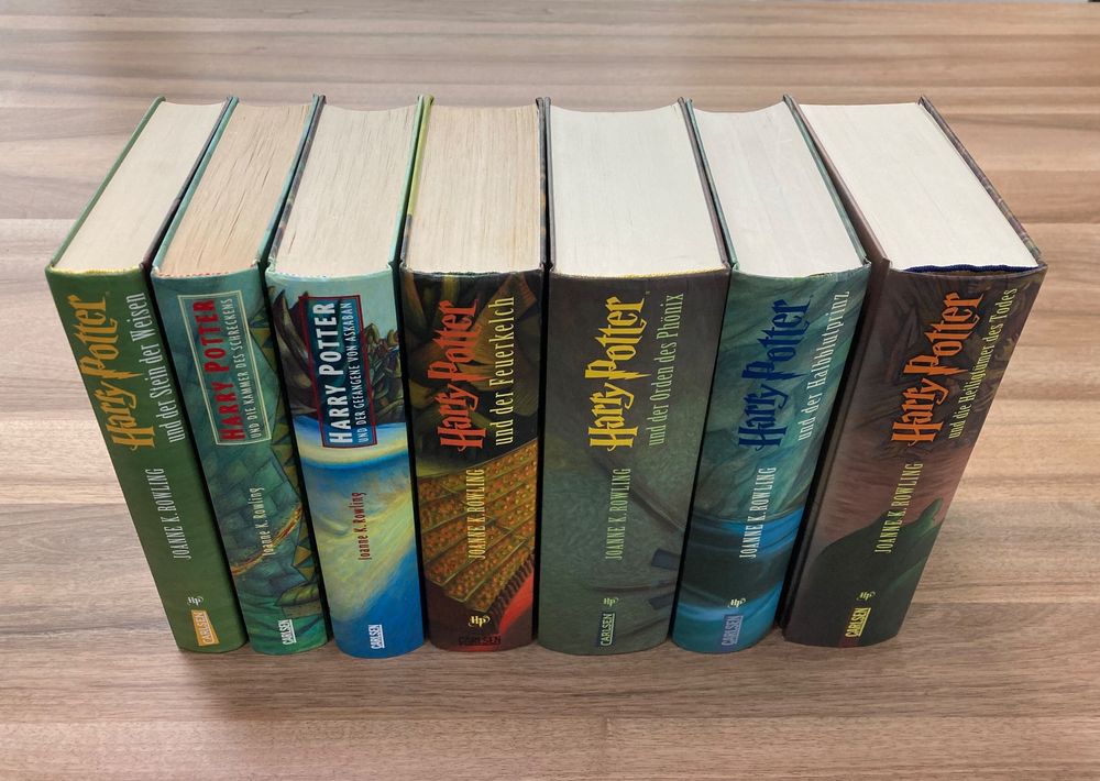 Harry Potter alle 7 Bände gebunden Kaufen auf Ricardo