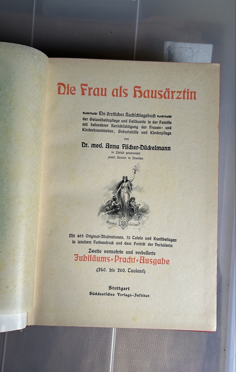 Libri: Ratgeber: Die Frau als Hausärztin – Usato da Zürich venduto da Mary8044 2
