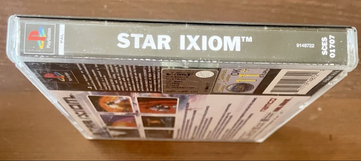 Namco Giochi: PS1 Star Ixiom CIB PAL EU Multilingua grade disk 9 – Nuovo (secondo la descrizione) da Gordola venduto da Vintage-Toys 2