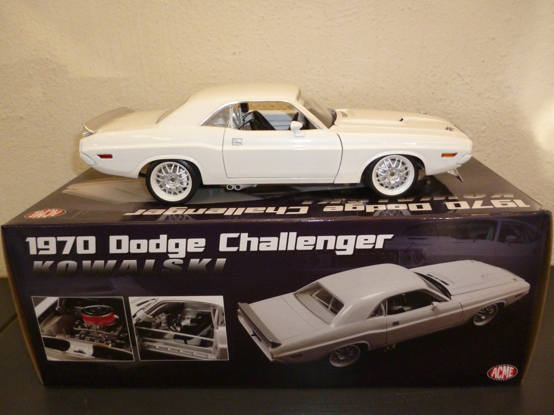 Dodge Modellautos: Dodge Challenger 1970 "Kowalski" 1:18 ACME – Neu und originalverpackt aus Niederwil SG von Kaicorner03 1