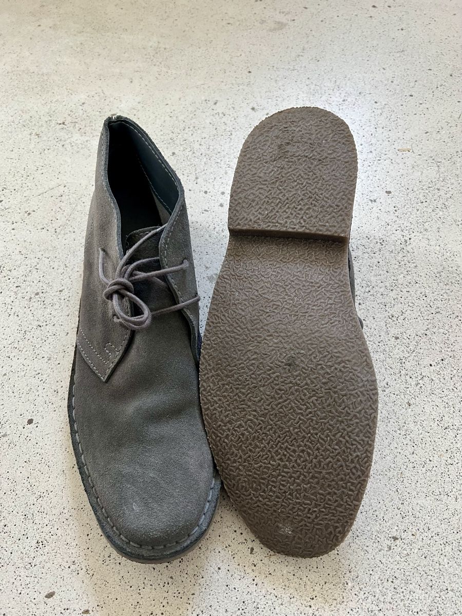 Scarpe da uomo: Herrenschuh, graues Wildleder Grösse 42 – Usato da Zürich venduto da stjege 2