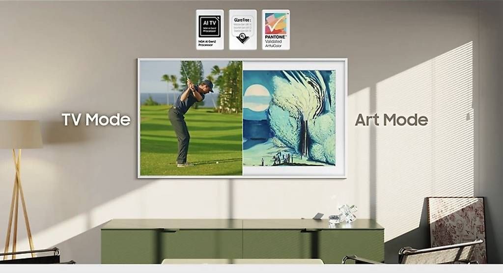 Fernseher: Samsung the Frame 43 Zoll – Gebraucht aus Basel von Davesimon 1