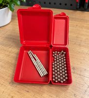 Magnetspiel Set mit Stabmagneten und Kugeln