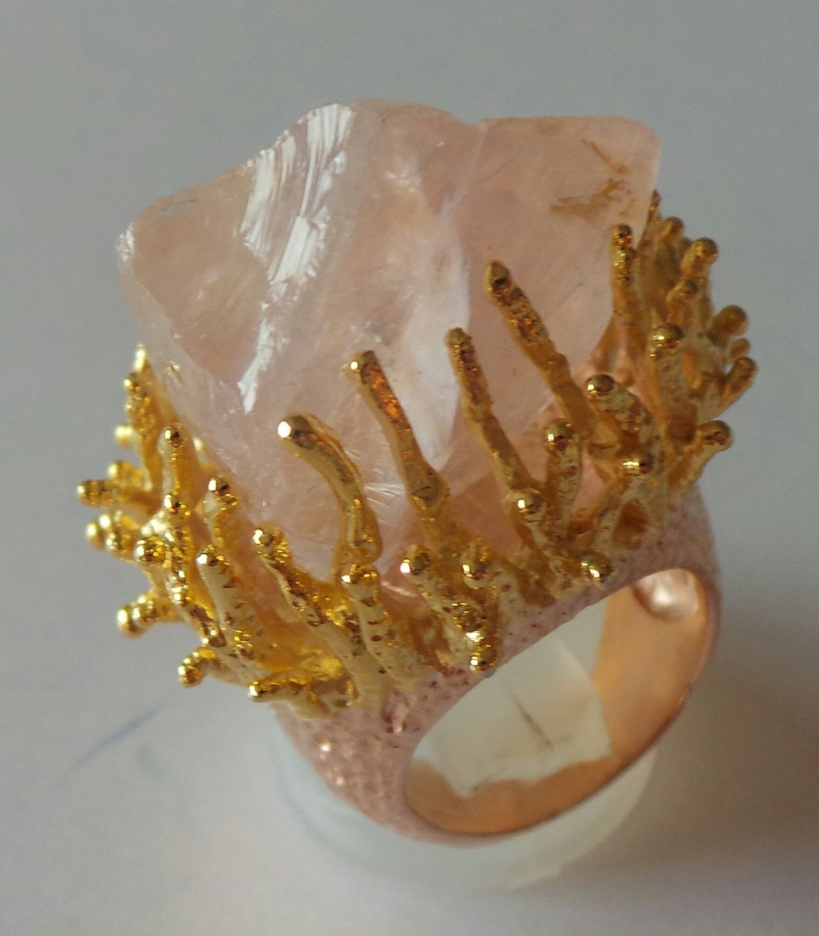 Ringe: Rosenquarz Fingerring – Neu und originalverpackt aus Zürich von adriben 7