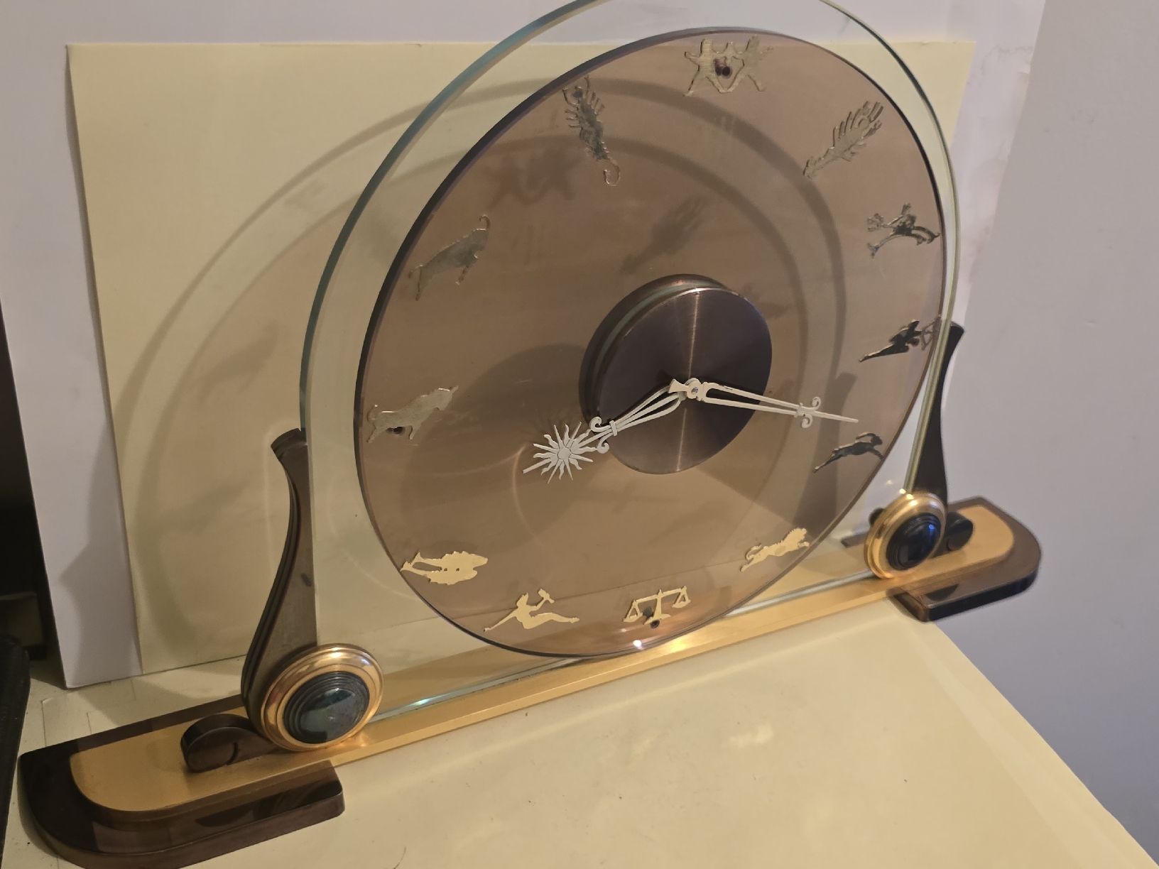 Imhof Orologi da terra & Orologi da parete: Horloge de table Imhof zodiac .. – Usato da Grand-Lancy venduto da Montre-Swiss 7