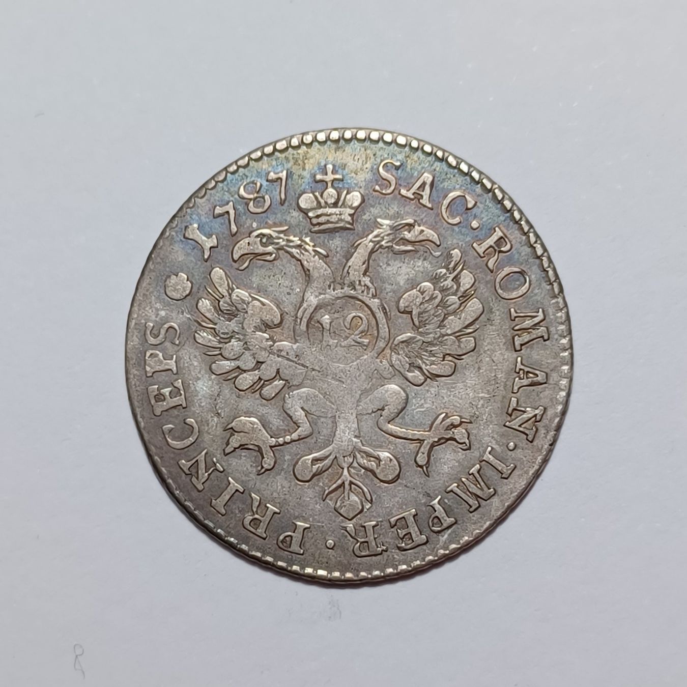 Alle Münzen: 12 Kreuzer 1787 Bistum Basel – Gebraucht aus Pfäffikon ZH von Schweizer_Muenzen 1
