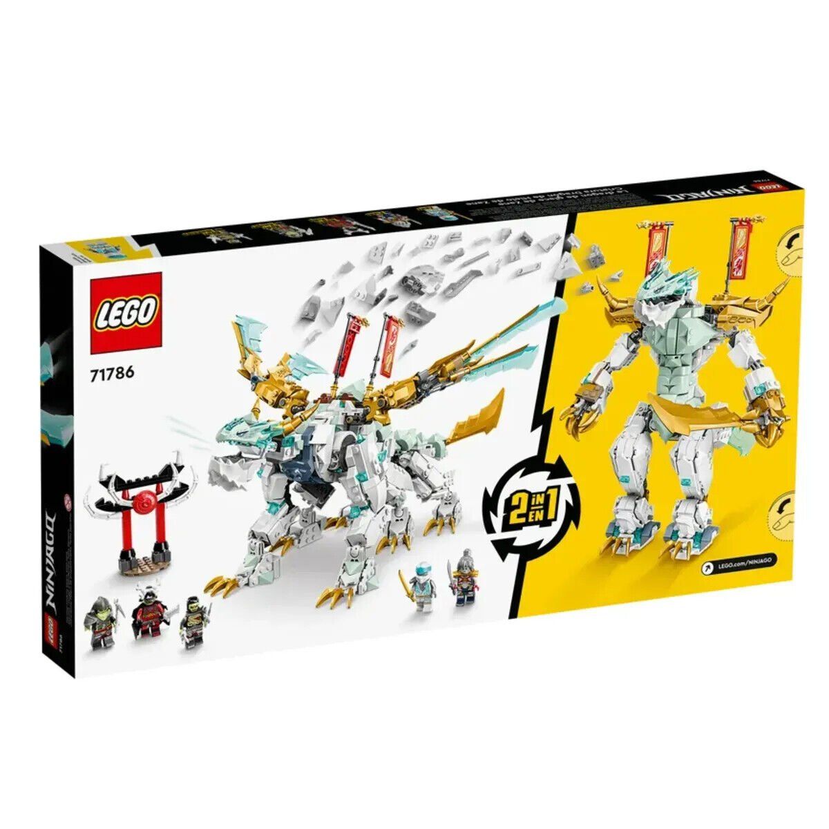 Lego Spielzeuge: LEGO NINJAGO Zanes Eisdrache - LEGO 71786 – Neu und originalverpackt aus Müstair von 1Collector1 1