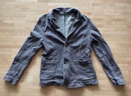 Jungen Übergangsjacke Benetton Grösse XL (10-11 Jahre) -Grau
