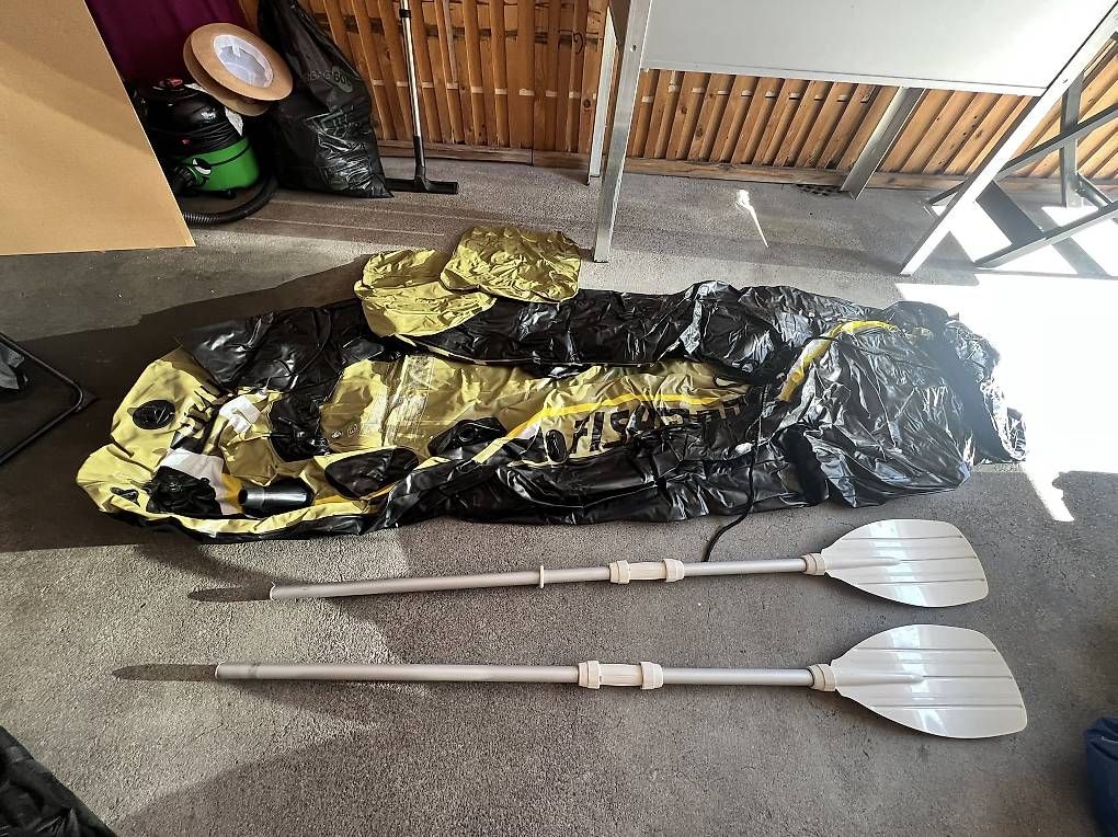 Barche: Schlauchboot von Jilong Fishman – Usato da Buchrain venduto da Ver-8bre 1
