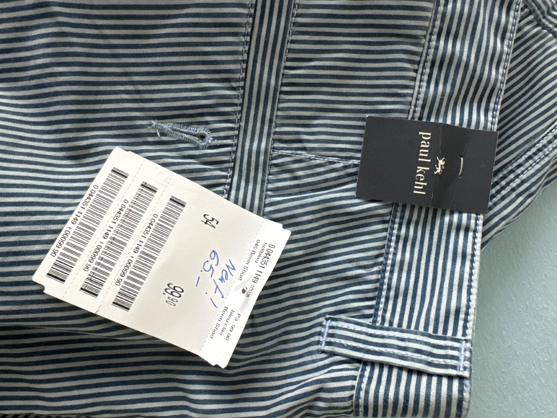 Paul Kehl Pantaloni: Paul Kehl Shorts neu - Grösse 54 – Nuovo e nell'imballaggio originale da Zürich venduto da L_12 1