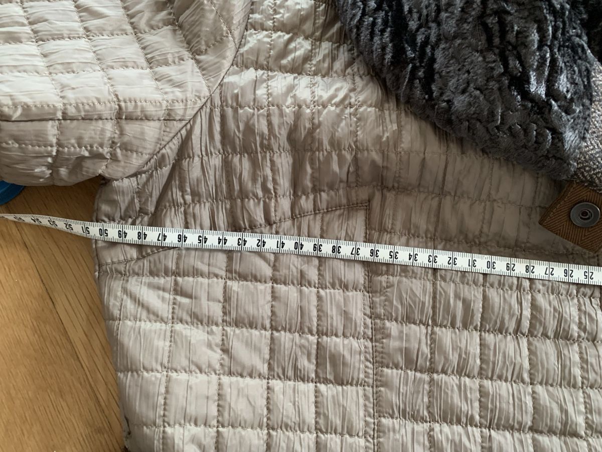 Giacche:  Jacke gesteppt mit Webpelz beige Grösse 38 – Usato da Rikon im Tösstal venduto da Sahon2 4