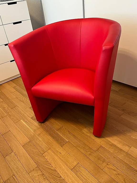 Sessel: Sessel rot – Gebraucht aus Benken SG von ali_f2hn