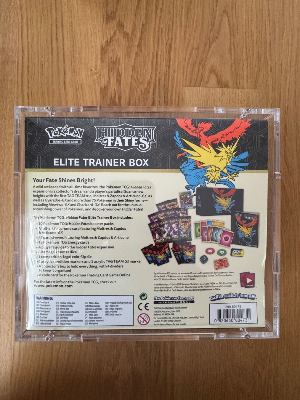 Pokémon Sammelbilder & Trading cards: Pokémon Elite Trainer Box: Hidden Fates – Neu und originalverpackt aus Ettingen von Kyogre557 1