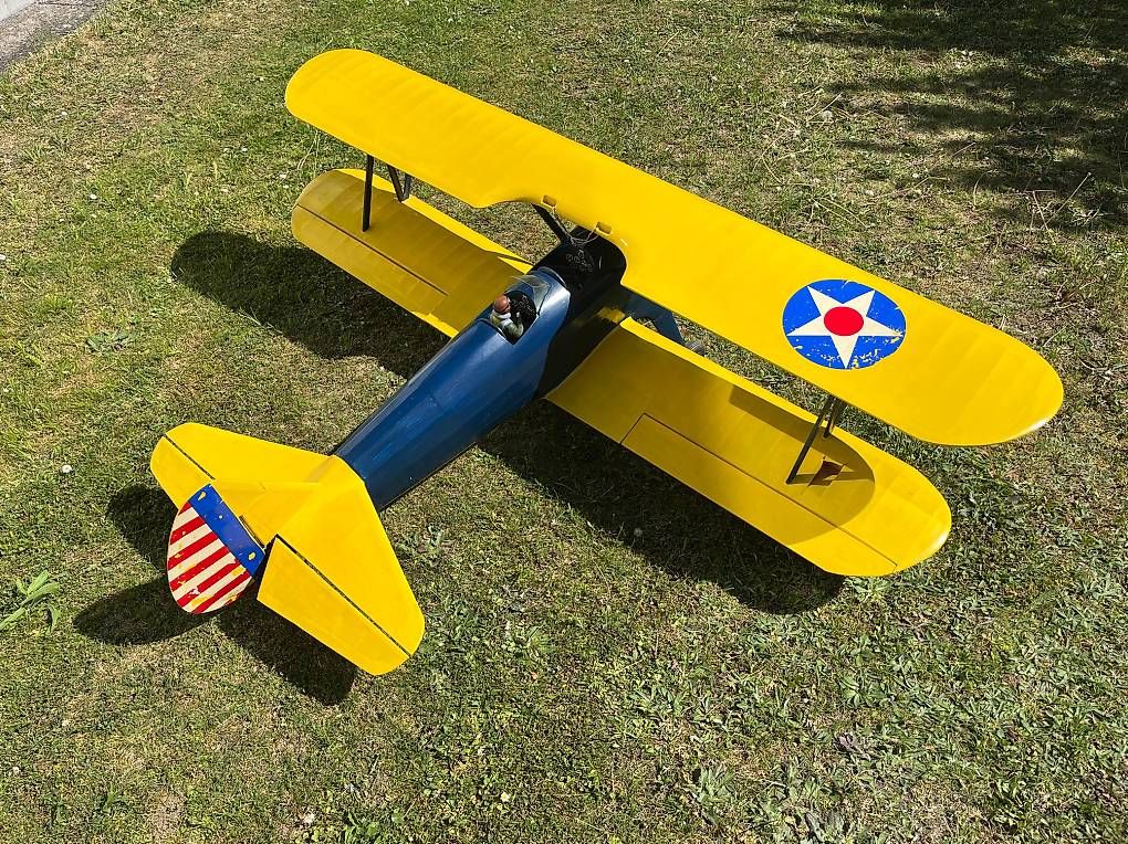 Kit di modellismo & Modellini statici: Modellflugzeug Stearman PT-17 164cm Spannweite – Usato da Lufingen venduto da slowflyer1