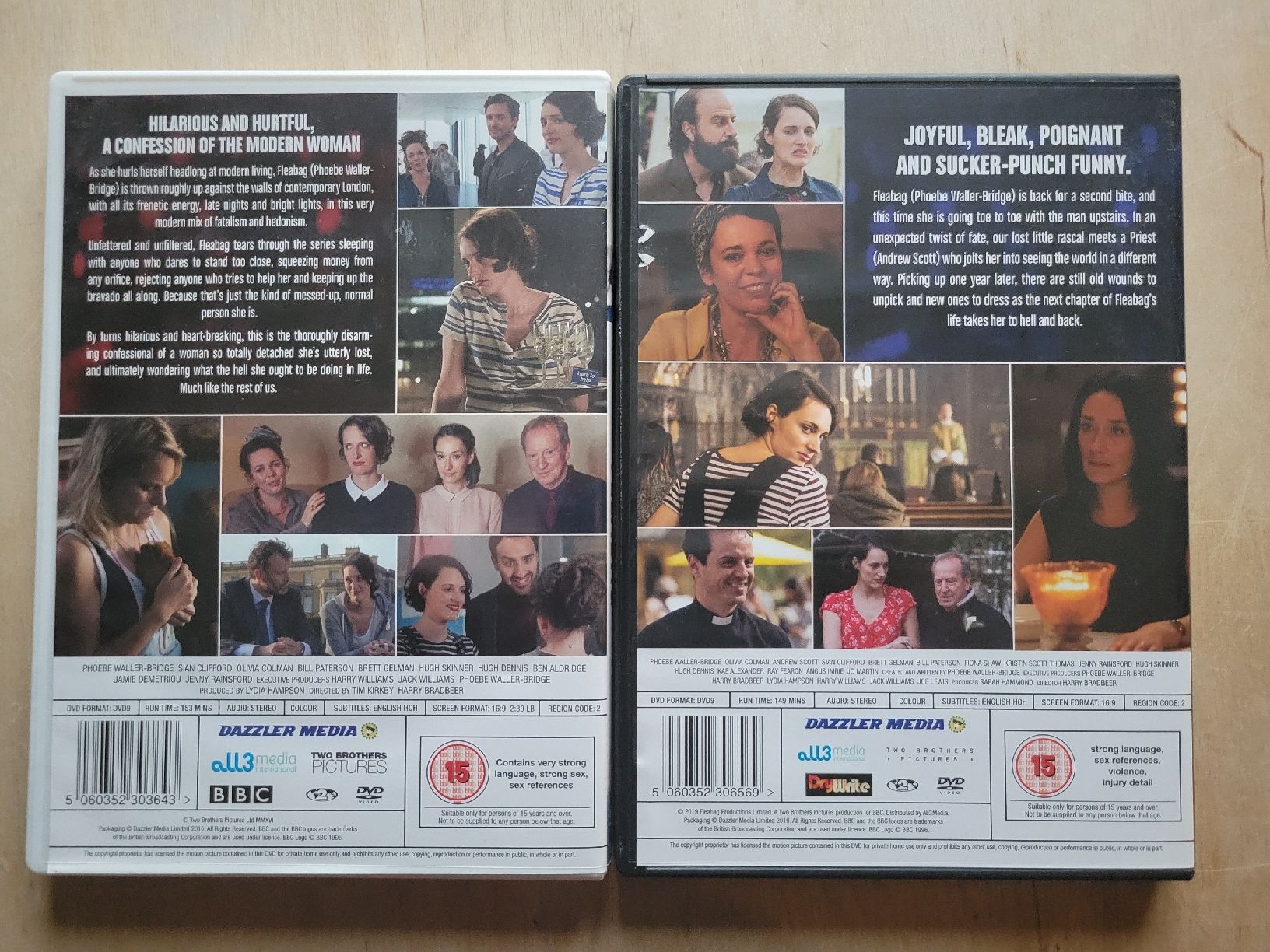 Tutti i DVDs: Fleabag Series 1 & 2 – Usato da Winterthur venduto da soarca 1
