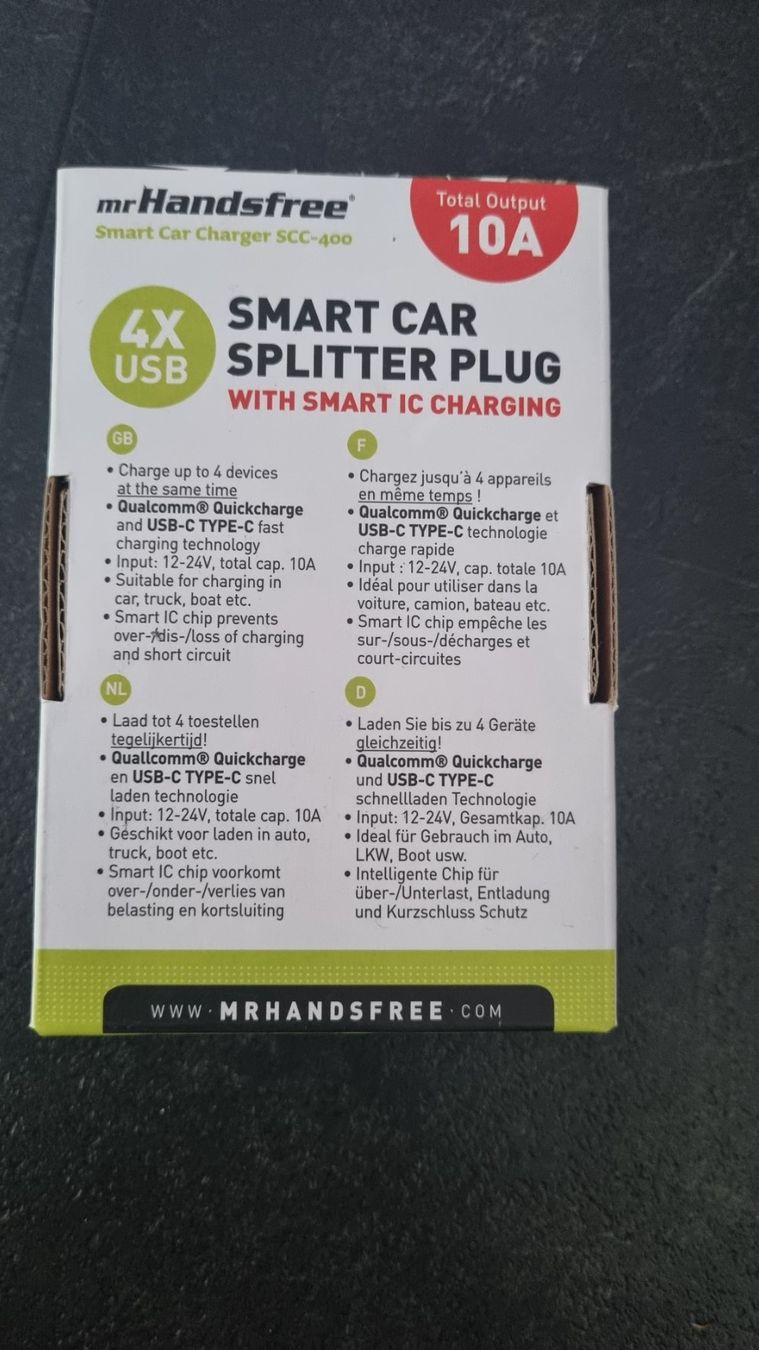Unità & Adattatore: Auto Ladegerät 4x USB Smart Charger Plug – Nuovo e nell'imballaggio originale da Oftringen venduto da Leleni 1
