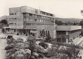 Menzingen, Schwestern-Krankenhaus, gelaufen 1969