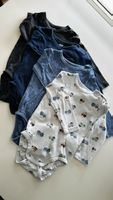 Long Sleeve Bodysuits, set of 4, size 80
