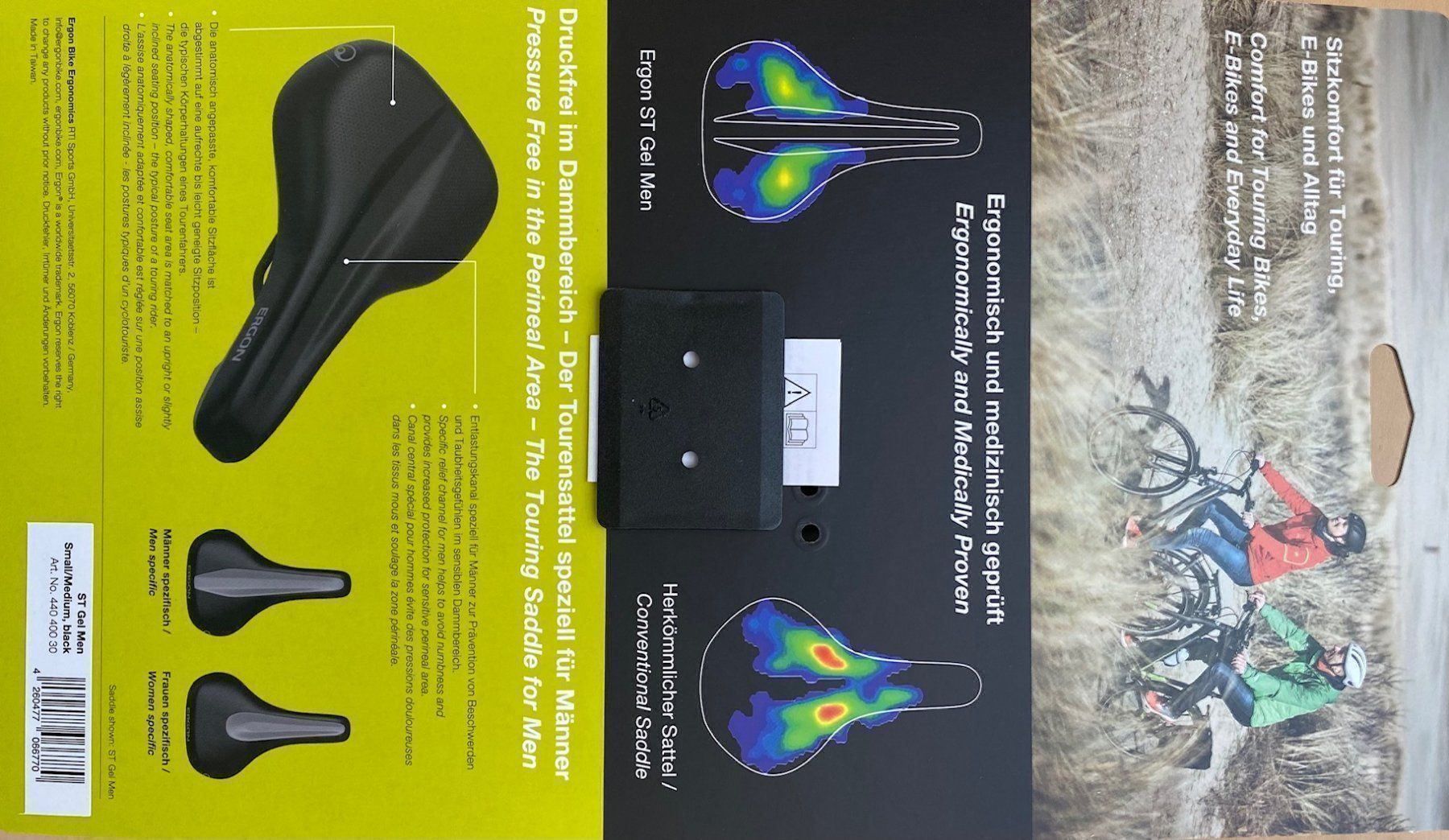 Selle & Accessori: Ergon ST Gel Men – Nuovo e nell'imballaggio originale da Neuendorf venduto da Dertovo 1