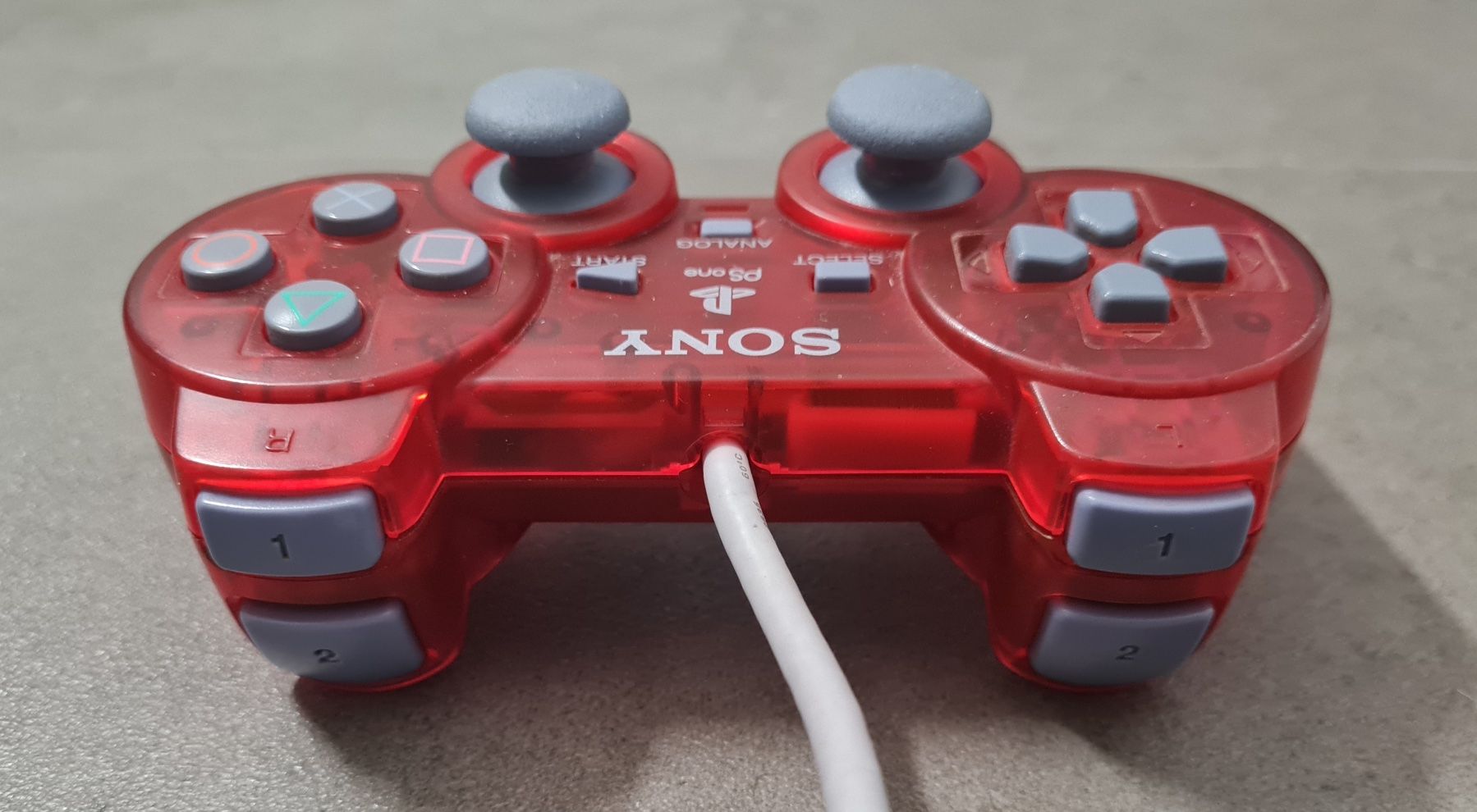 Sony Controller: Original PS2 Controller Special Edition Ruby Red – Gebraucht aus Birsfelden von Dealgoenner24 5