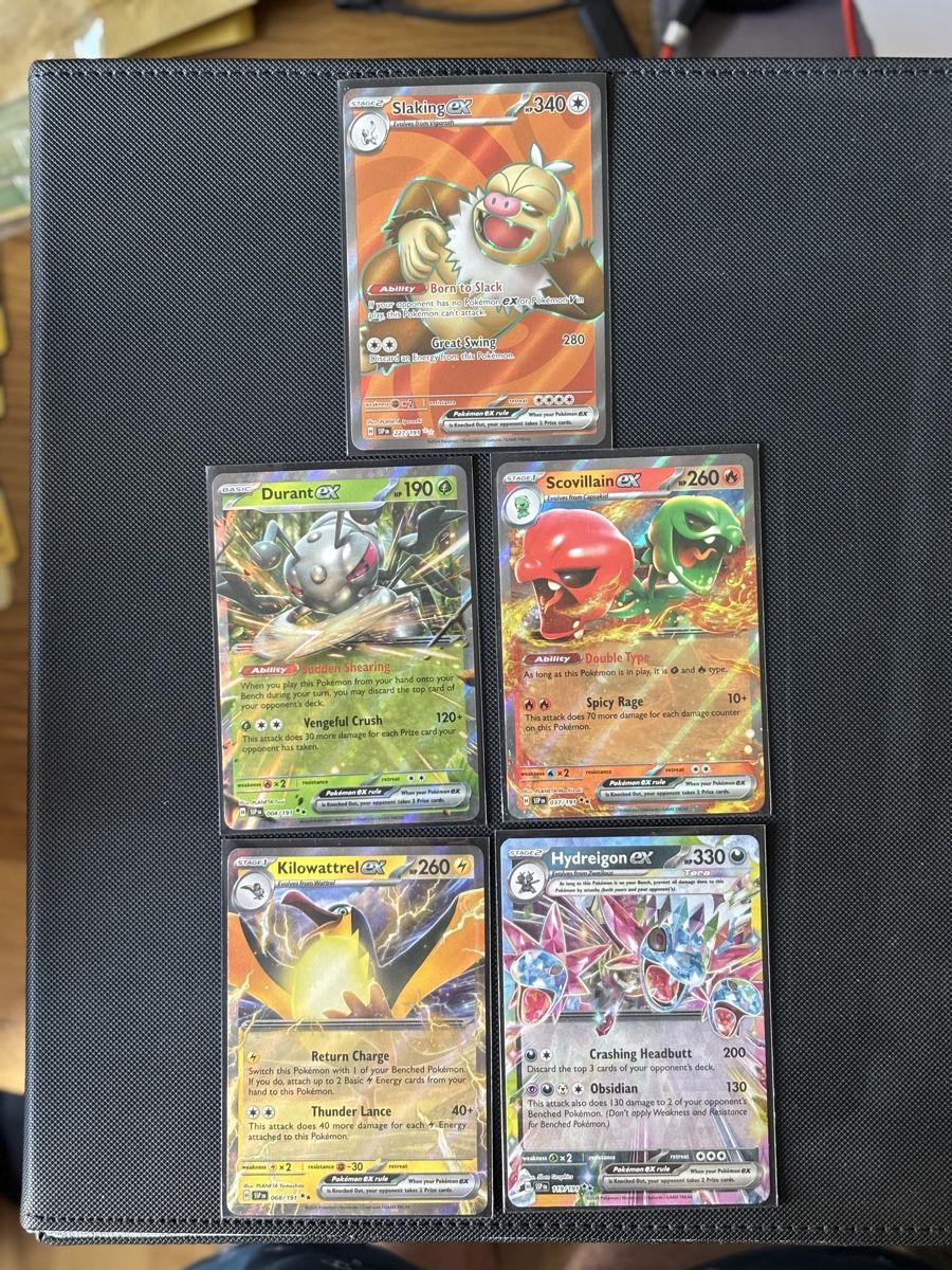 Pokémon Carte collezionabili: Pokémon Surging Sparks-EX-Bundle - ENG 2024 – Nuovo (secondo la descrizione) da Wettingen venduto da TaMoritz