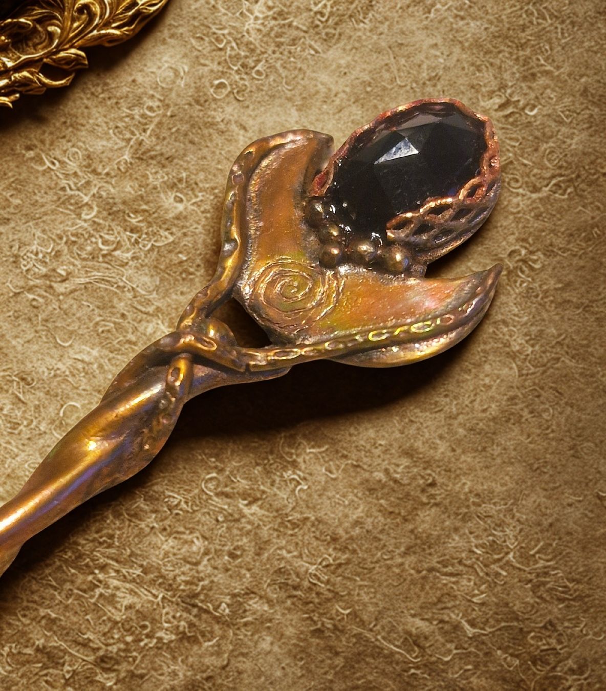 Accessoires pour cheveux: Fantasystyle Haarnadel Kupfer & Granat – Neuf avec emballage d'origine à Aarau par Schmuckhoehle_MD 4