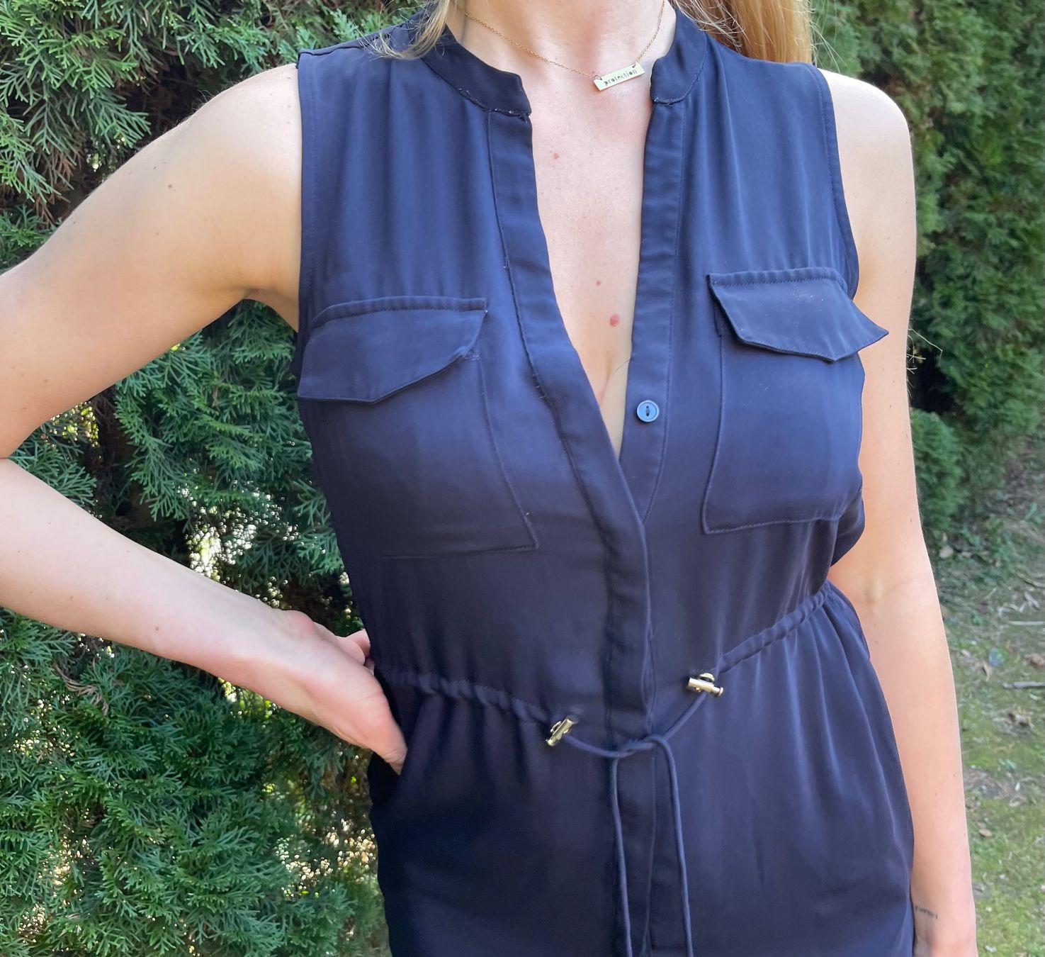 Kleider: Mega super Abito-Camicetta di viscosa S/M-chic e elegante – Neu (gemäss Beschreibung) aus Gordevio von LanaZimm 3