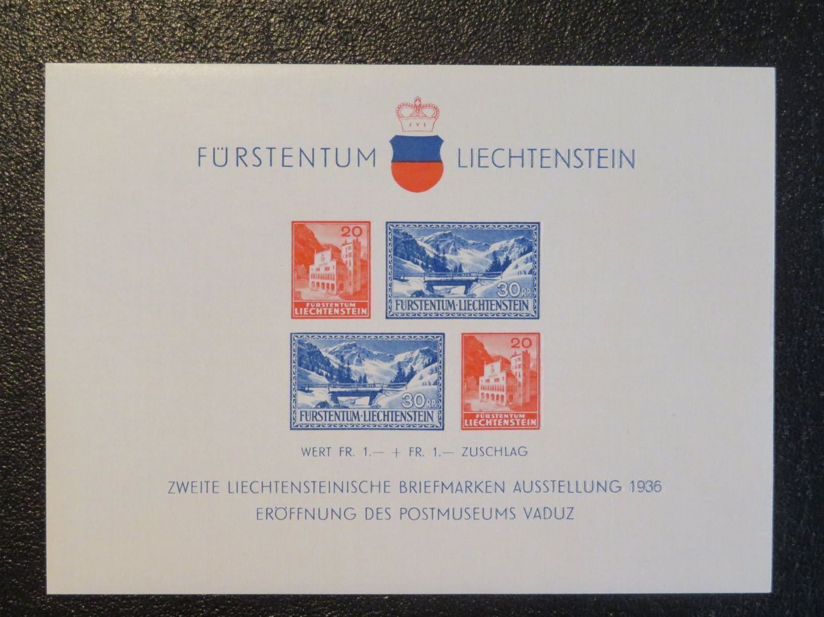 Tutti i francobolli: -selten- Block Eröffnung Postmuseum 1936 – Nuovo (secondo la descrizione) da Lachen SZ venduto da peace0
