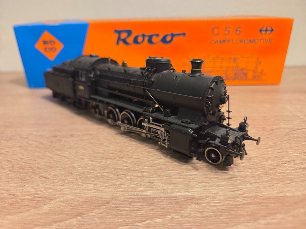Roco 04111A Dampflok C5/6 SBB H0 (Défectueux) à St-Aubin-Sauges pour ...