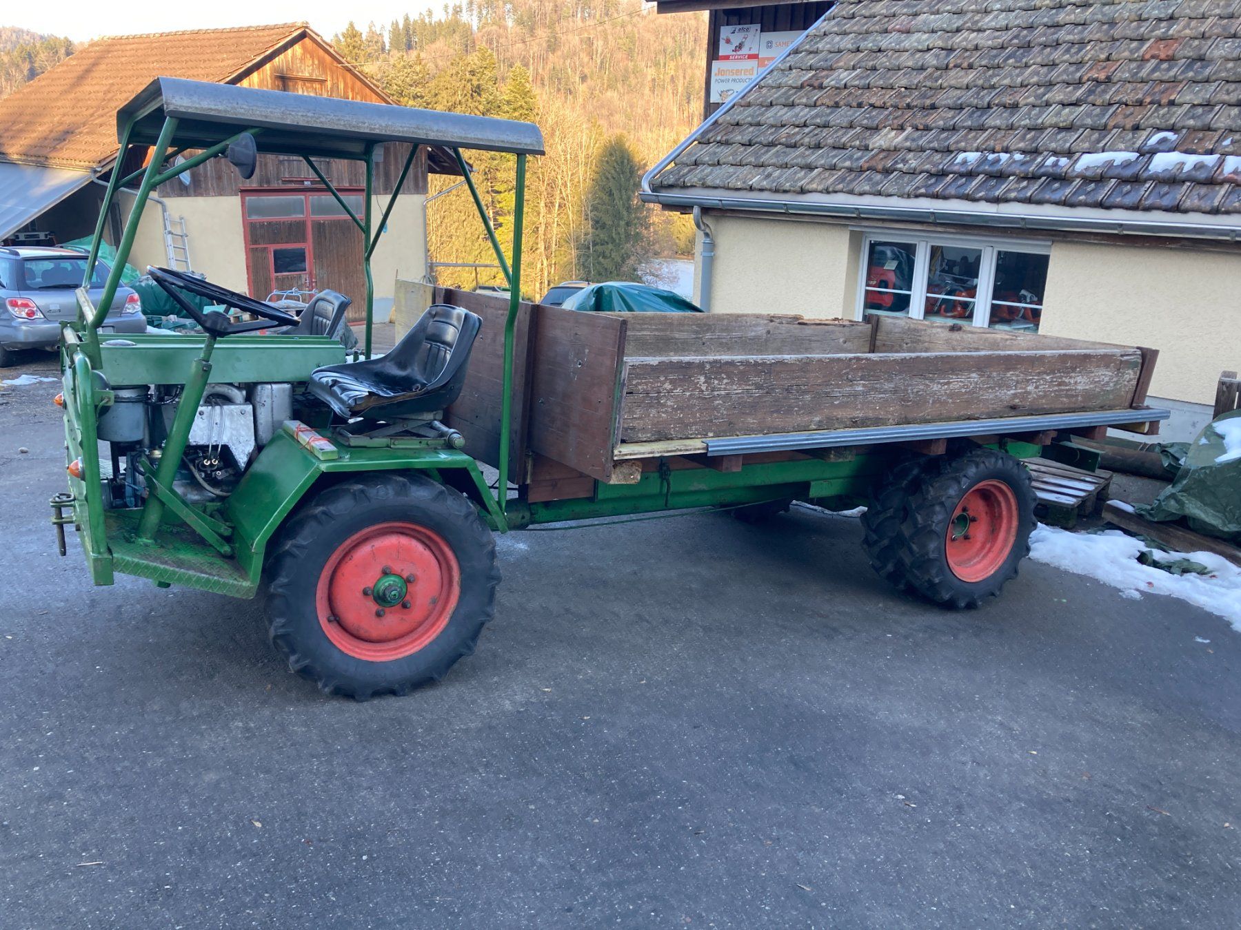 Schilter Trattori: Transporter Schilter 2000 mit MFK – Usato da Bauma venduto da Hmuggi 2