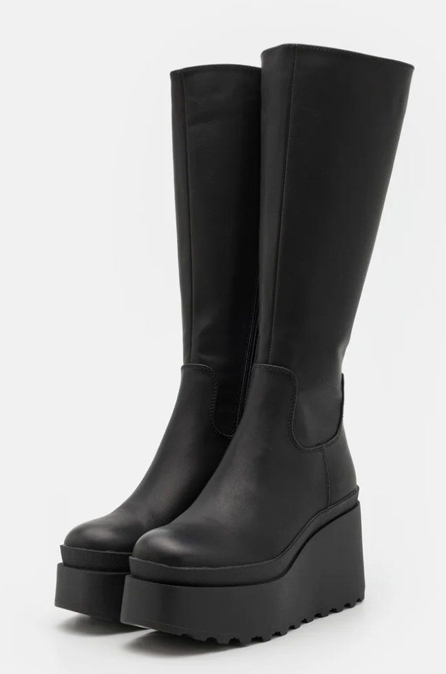 Scarpe da donna: Even&Odd high rise black platform high heel boots 40 – Nuovo (secondo la descrizione) da Zürich venduto da 202_97cj