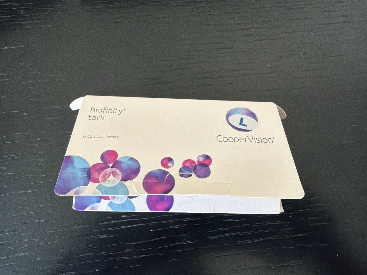 Kontaktlinsen: Biofinity toric 4 Stk. Monatslinsen +1.25 – Neu (gemäss Beschreibung) aus Bern von Torpor