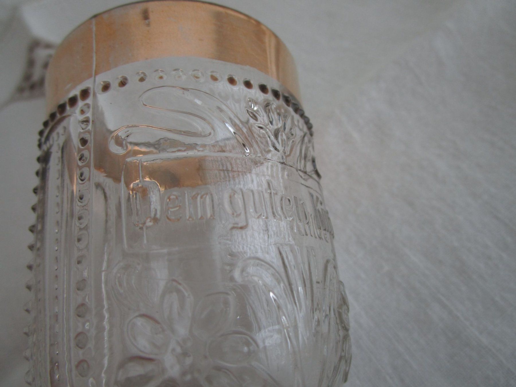 Bicchieri: Antikes Pressglas  - Dem guten Kinde – Usato da Binningen venduto da Oldfashion 3