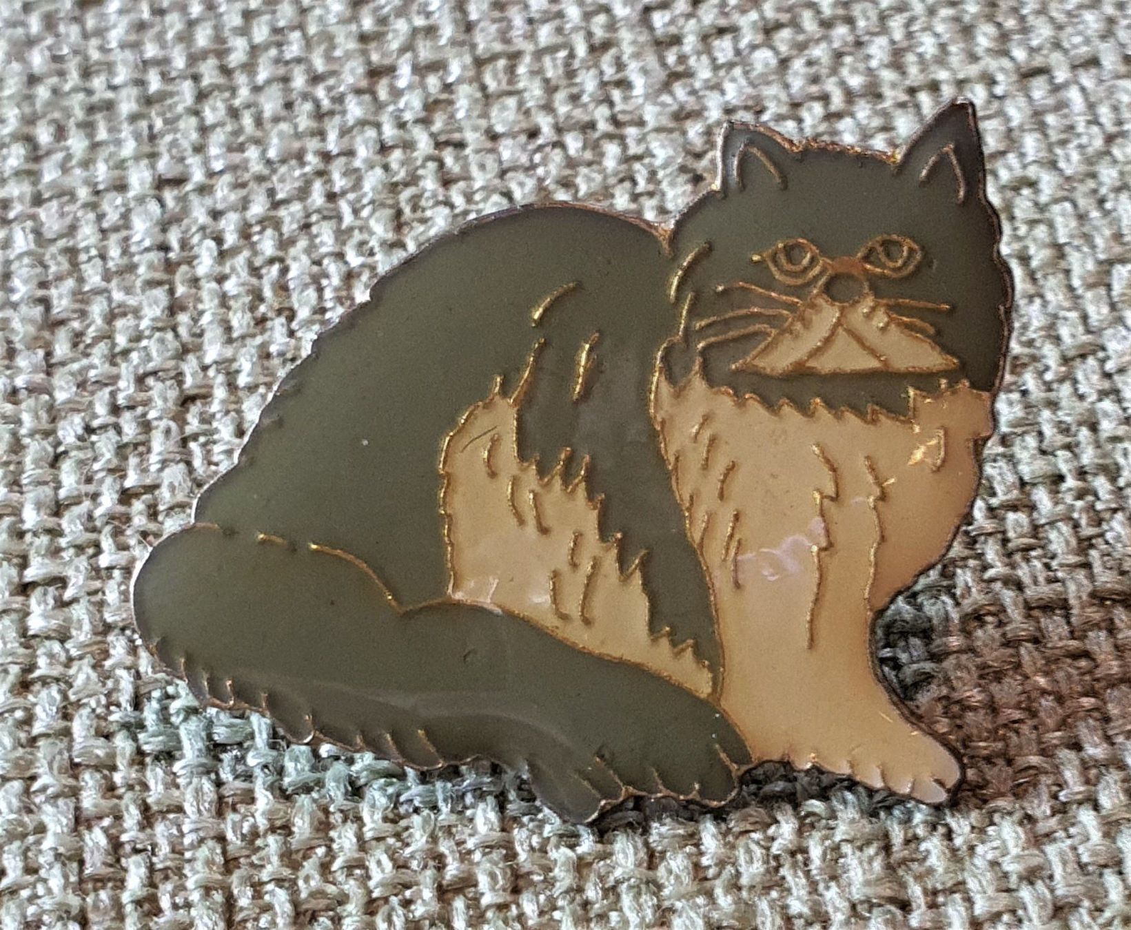 Placchette & Badge: G542 - Pin Katze – Usato da Reinach BL venduto da Boston-Verkauf