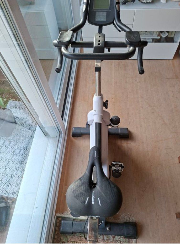 Aldi Hometrainer: Crane Indoor Bike weiss – Usato da Pfäffikon SZ venduto da ohayo 1