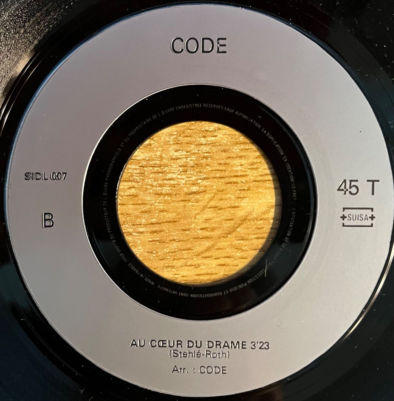 Dischi in vinile: CODE - L'ENNEMI DE L'INTERIEUR – Usato da Bussigny venduto da vinyl-pas-cher 3