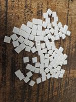 lego 3070 lot de 100 pièces White Tile 1 x 1