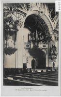 Einsiedeln - Stiftskirche mit Herz Jesu