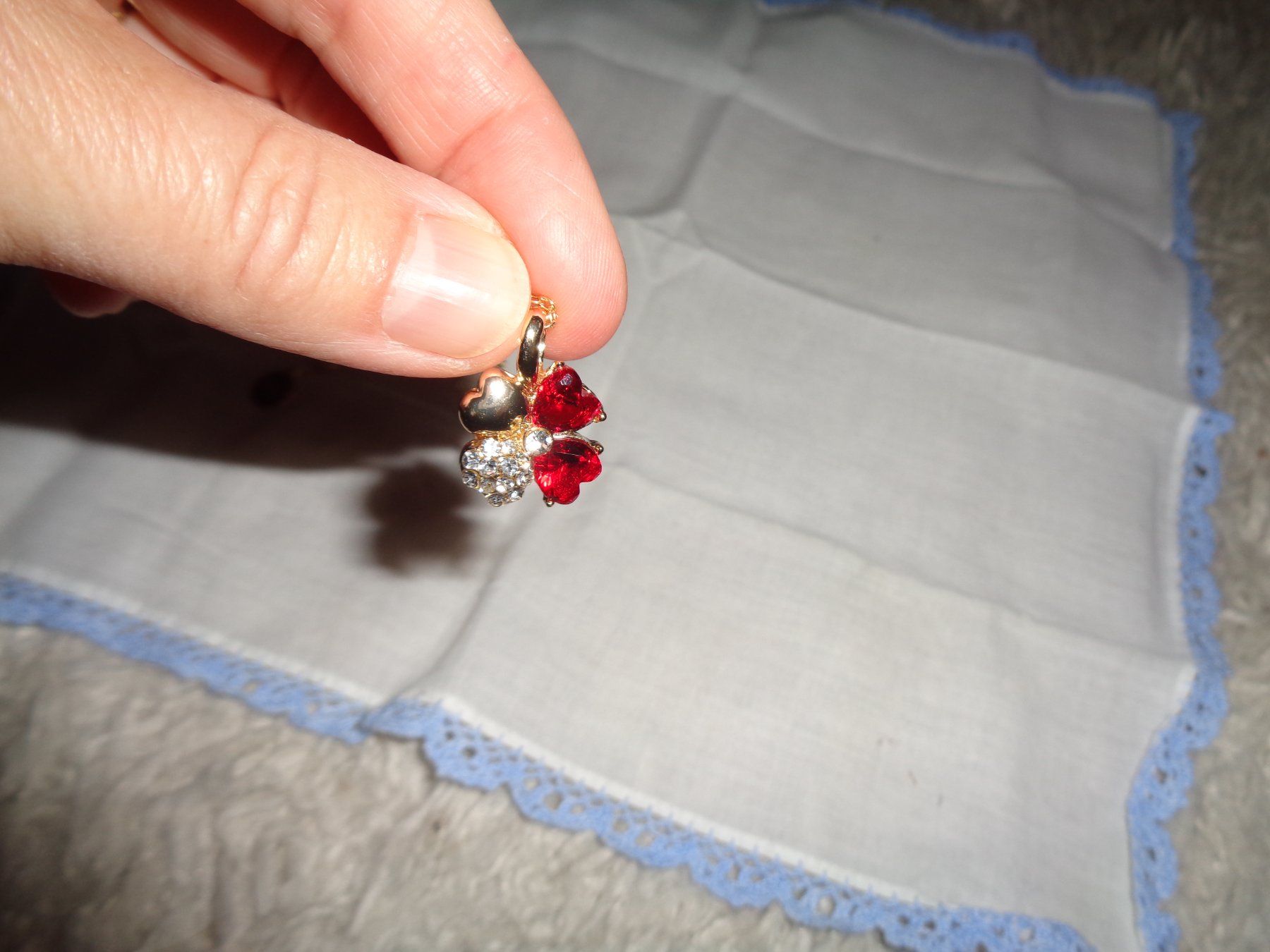 Catenine: *** Kette mit Kleeblatt *** / AdF / Neu – Nuovo (secondo la descrizione) da Othmarsingen venduto da Leuchtturmlady 1