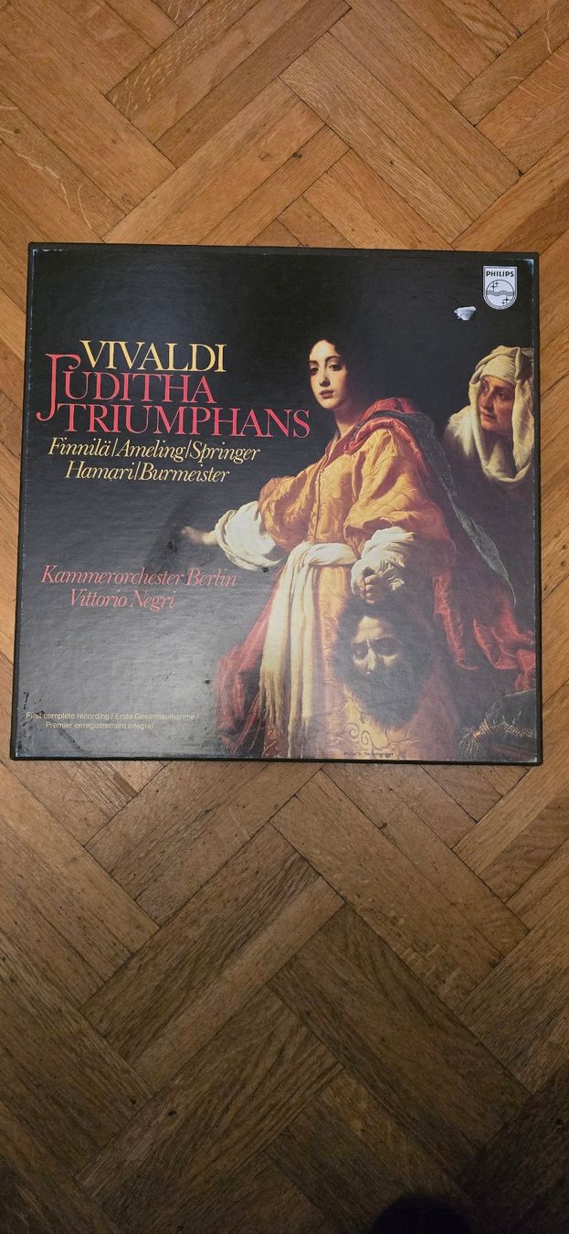 Vinyles: Vivaldi – Juditha Triumphans (Philips) – Coffret vinyle – D'occasion à La Tour de Peilz par Helvetica-Raw