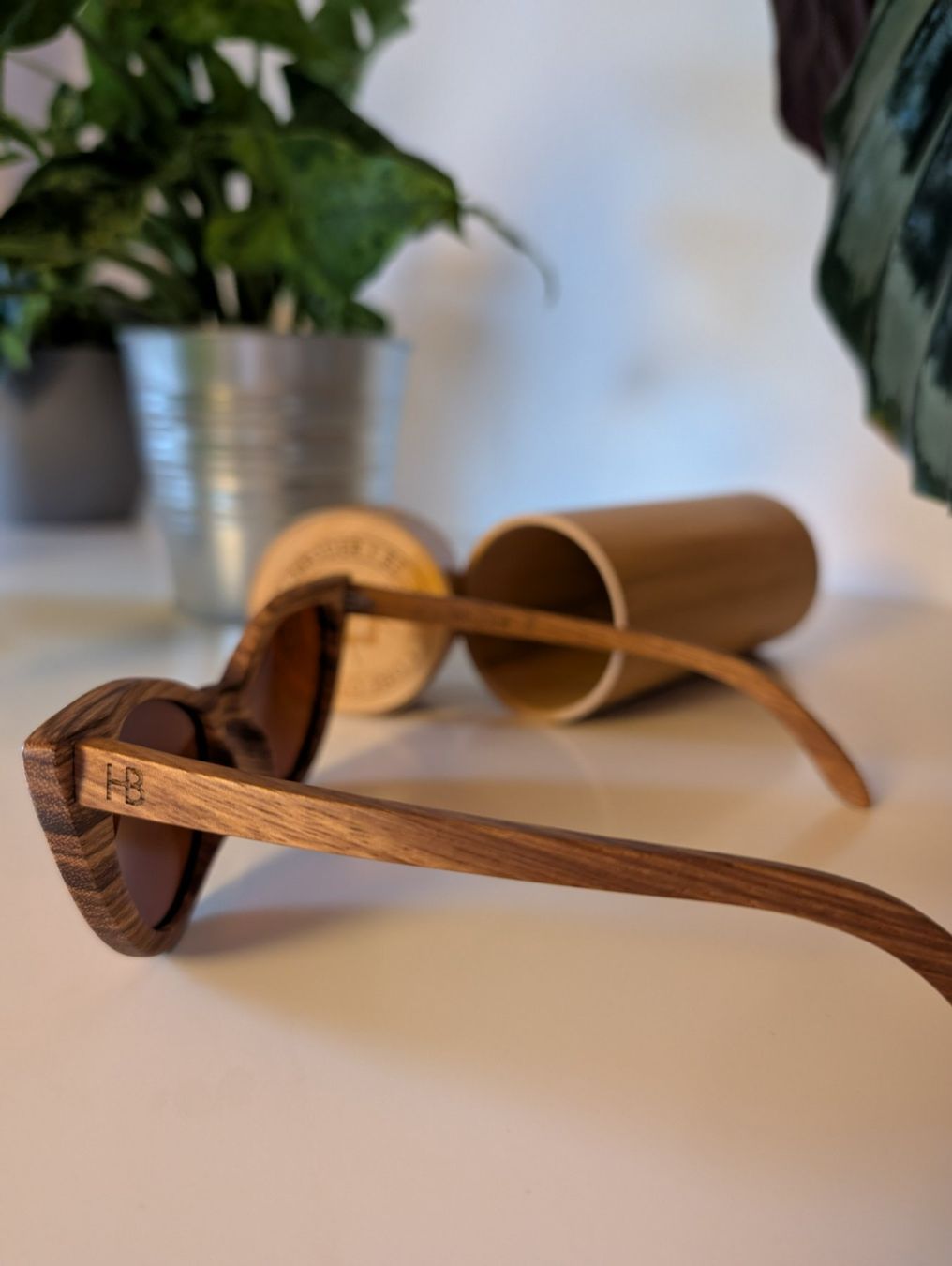 Occhiali & Lenti: Retro Holz-Sonnenbrille – Nuovo (secondo la descrizione) da Niederurnen venduto da maus.on.the.bike 2
