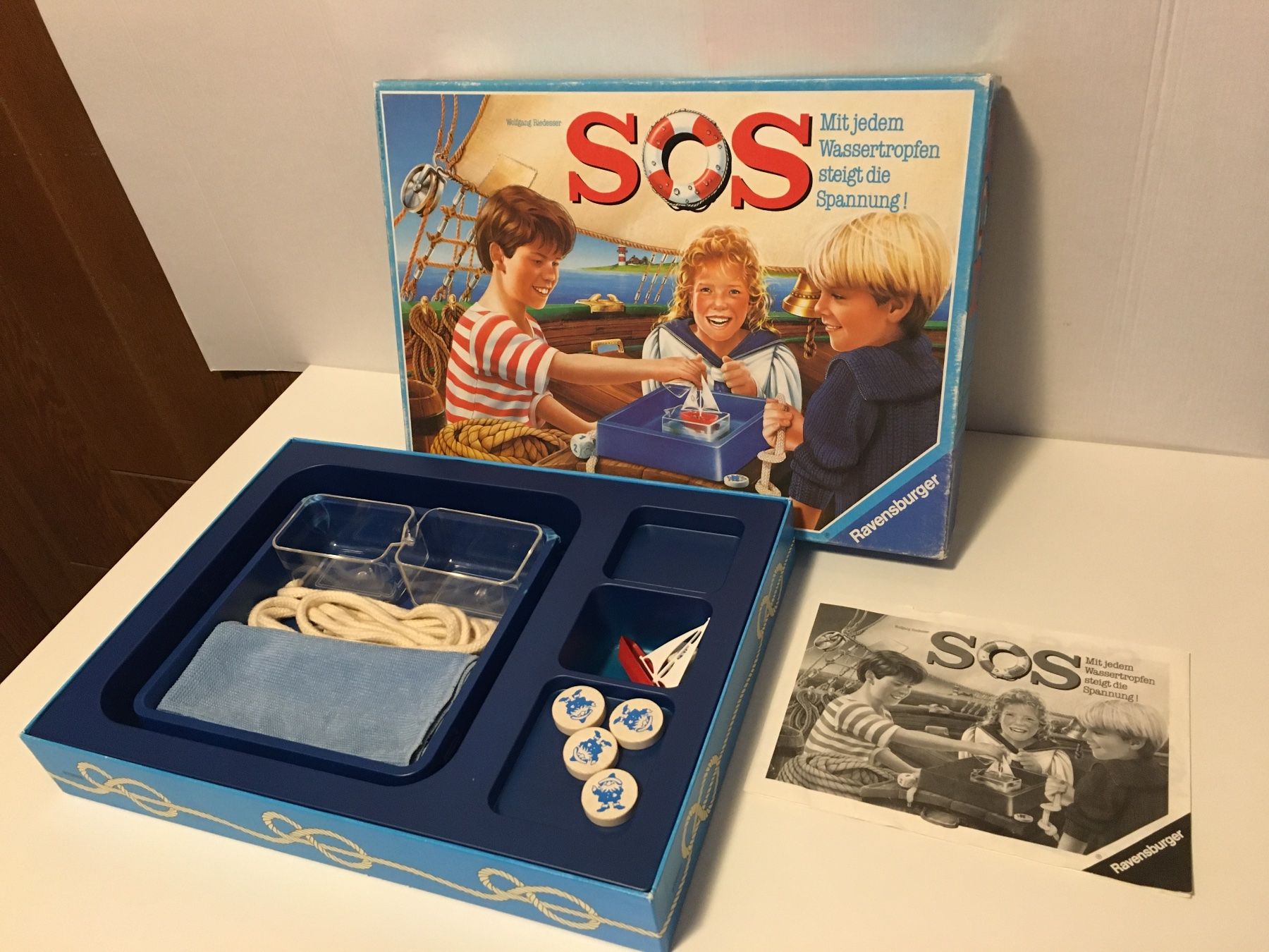 Ravensburger Giochi: SOS - Spiel von Ravensburger - 1992 – Usato da Andwil SG venduto da Rainboli 5