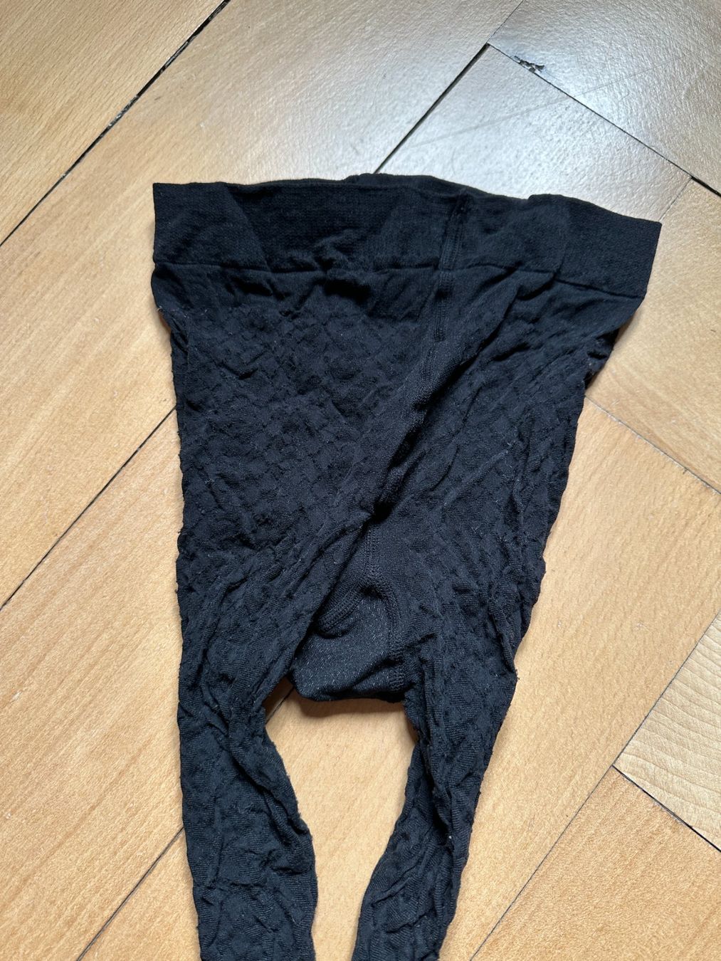 Strümpfe & Strumpfhosen: 2 Strumpfhosen schwarz gemustert XS/S – Gebraucht aus Zürich von Diazaio 1
