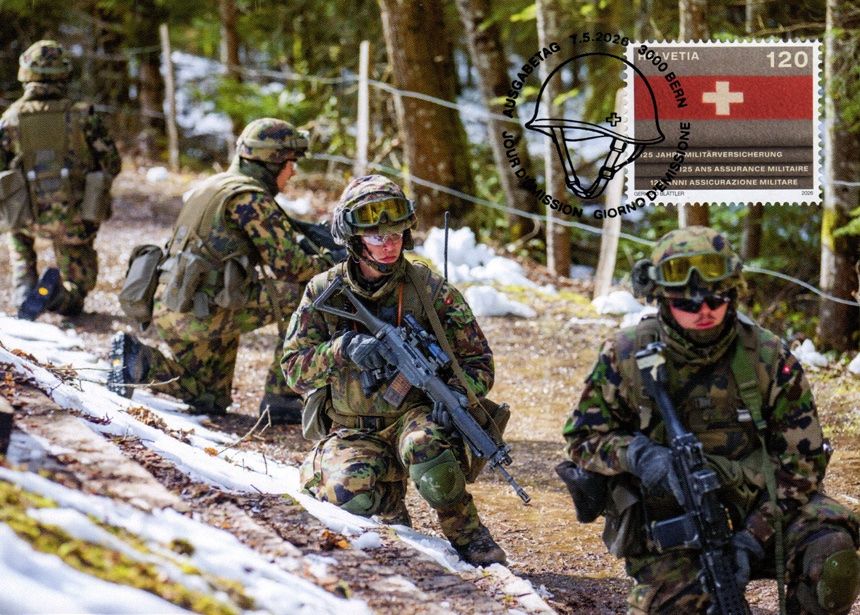 Tous les timbres: Maximumkarte Militärversicherung – Neuf (Voir description) à Dottikon par haeusibuh5