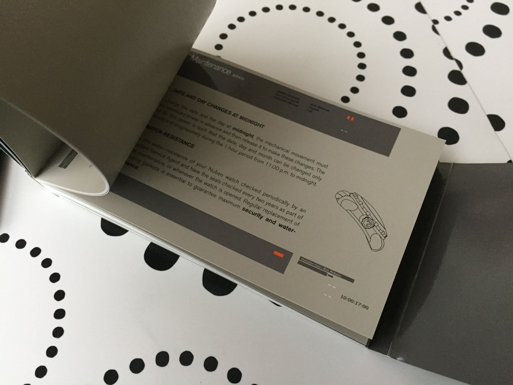 Documenti: NUBEO 4D ORIGINAL - WATCH OPERATING INSTRUCTIONS - NEW !!! – Nuovo (secondo la descrizione) da Epalinges venduto da dream-watch 6